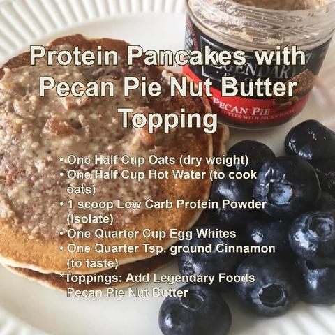 Pecan Pie Protein Pancakes