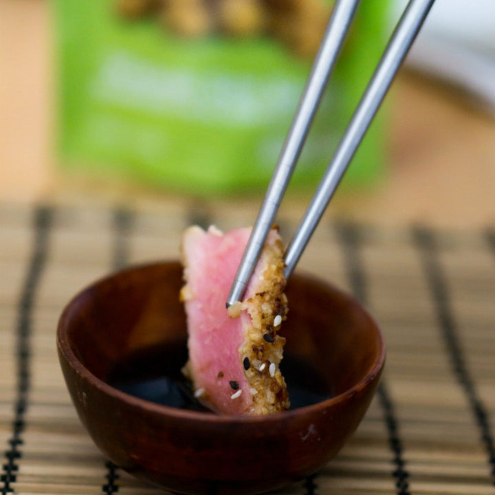 KETO CONNECT Wasabi Soy Macadamia Crusted Tuna