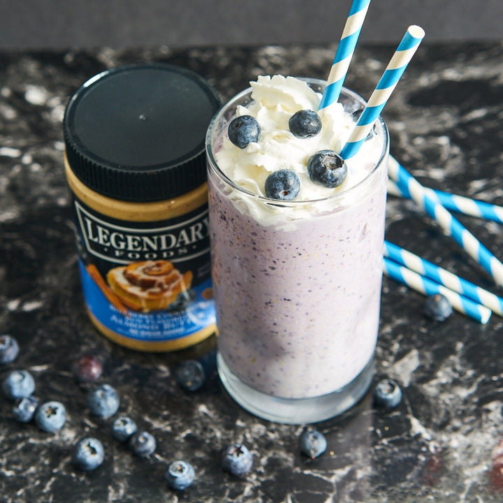 Blueberry Cinnamon Bun Smoothie