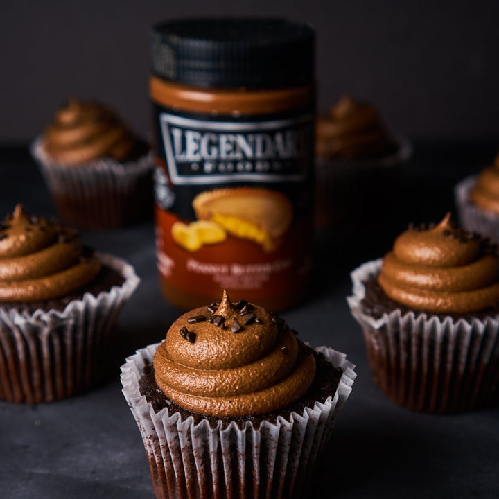 Legendary Foods Chocolate Cupcakes - National Chocolate Cupcake Day