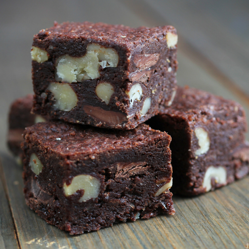 Pecan Pie Almond Butter Brownies