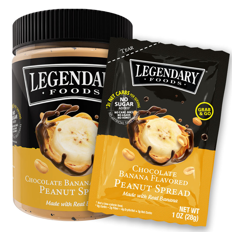 Chocolate Banana Flavored Peanut Spread