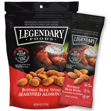 Buffalo Blue Wing Seasoned Almonds