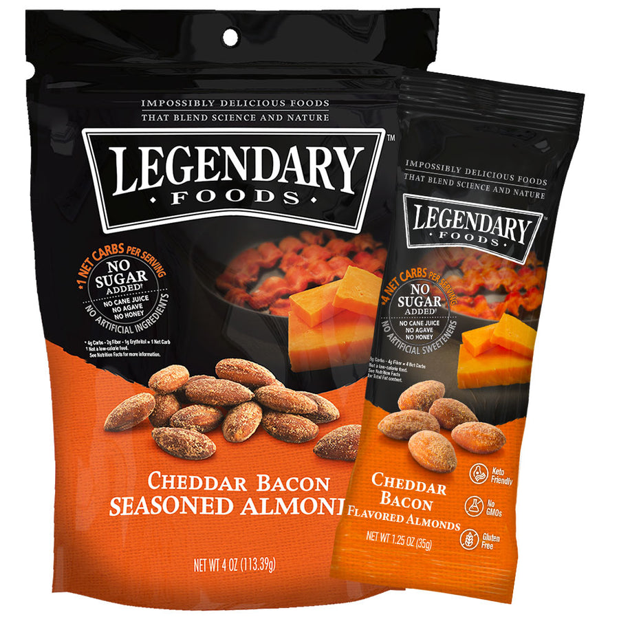 Cheddar Bacon Seasoned Almonds