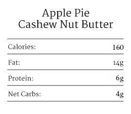 Apple Pie Almond & Cashew Nut Butter