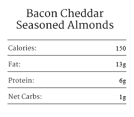 Cheddar Bacon Seasoned Almonds