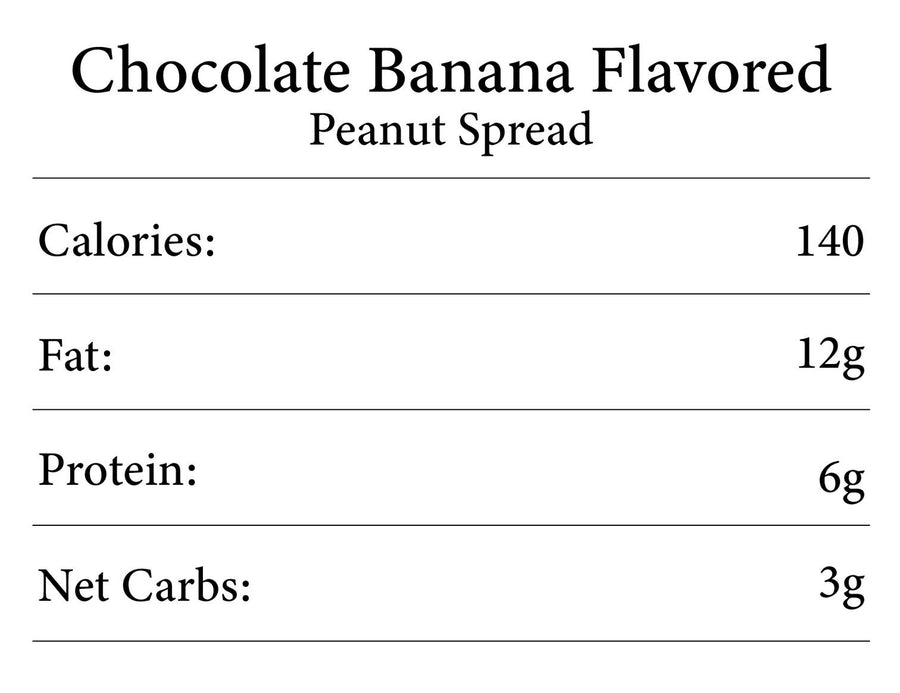 Chocolate Banana Flavored Peanut Spread