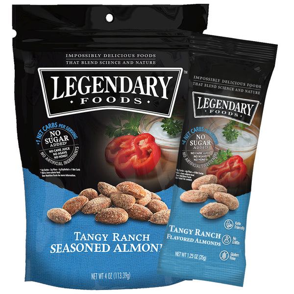 Tangy Ranch Seasoned Almonds – eatlegendary