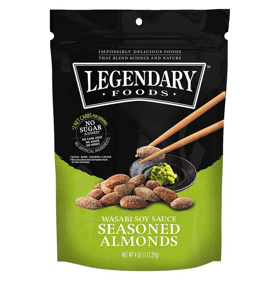 Wasabi Soy Sauce Seasoned Almonds