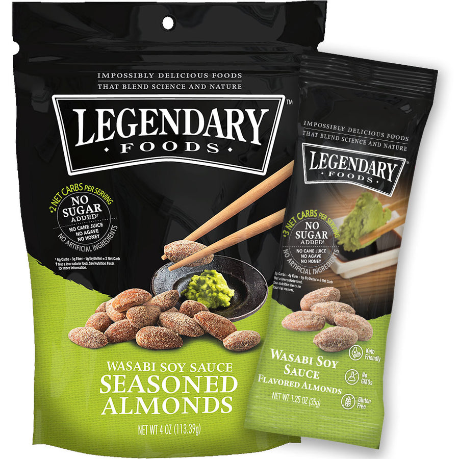 Wasabi Soy Sauce Seasoned Almonds